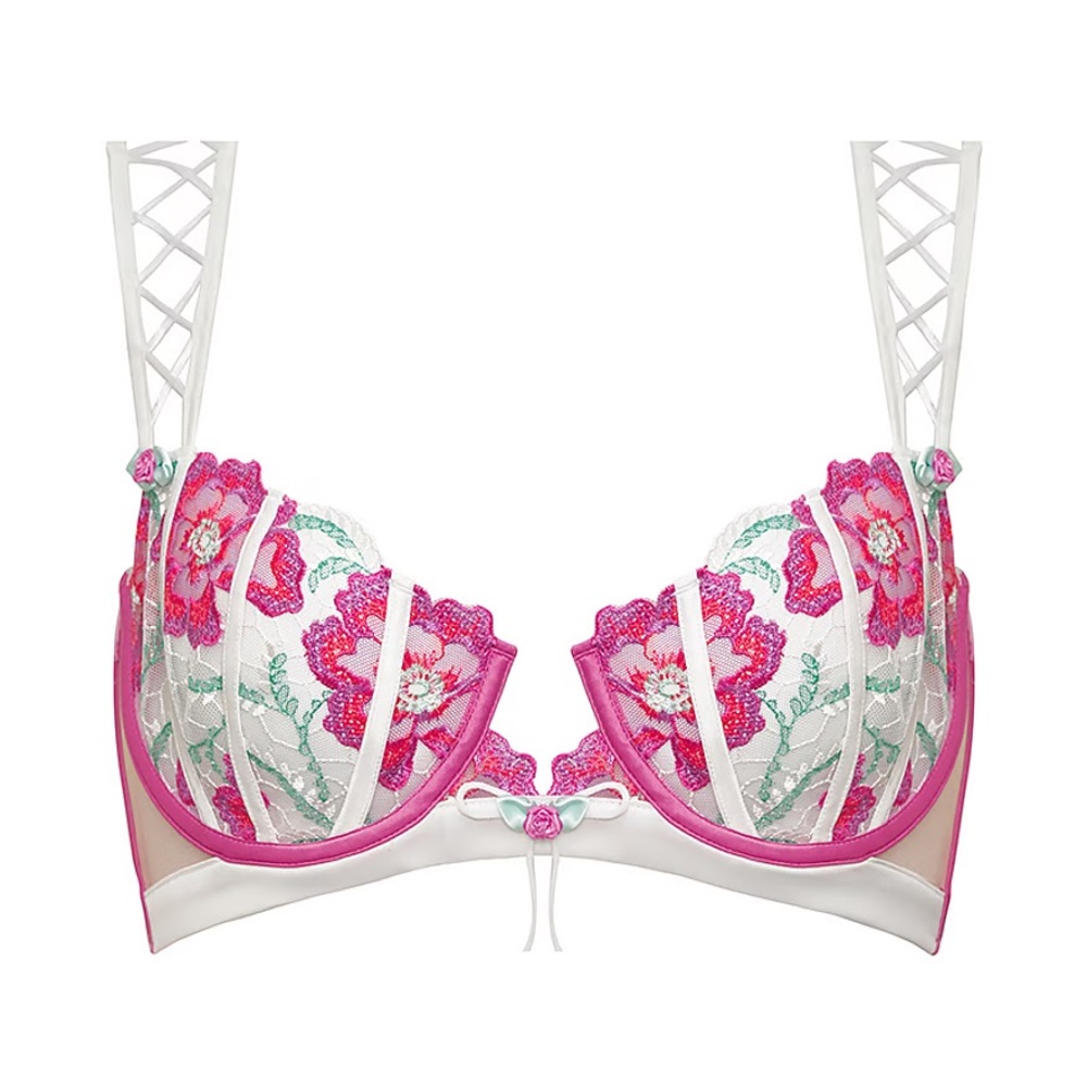 For Love and Lemons Festival Floral underwire bra